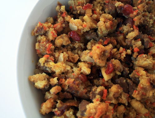 Post image for Rum & Cherry Cornbread Stuffing