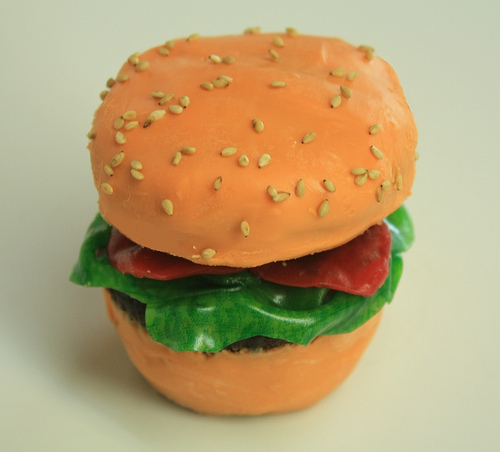 Hamburger Cupcake