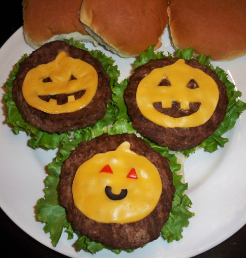 Post image for Jack O’ Lantern Cheeseburgers