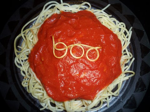 Post image for “Boo” Spaghetti