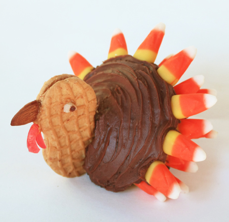 Post image for Thanksgiving Turkey Cupcakes