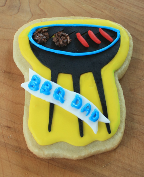 Post image for Father’s Day BBQ Cookie