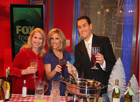 Post image for Fox and Friends Holiday Party Wine Cocktail Segment