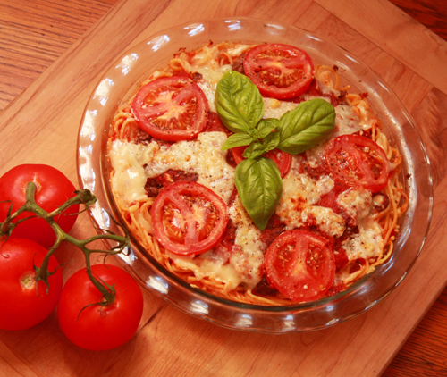 Post image for Leftover Spaghetti with Meatballs Pie