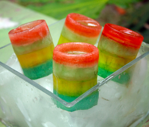 Post image for Vodka Rainbow Pop Shots from Today Show