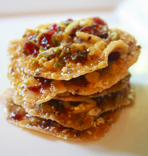 Post image for Christmas Cookies Florentines