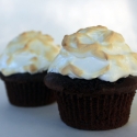 Thumbnail image for Baked Alaska Mint Chocolate Cupcakes