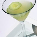 Thumbnail image for Cucumber Basil Ginger Vodka Martini