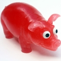 Thumbnail image for How to Make a Big Gummy Pig (step by step mold making photos)